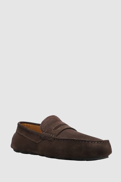 ΠΑΠΟΥΤΣΙΑ BOSS SHOES - BROWN SUEDE